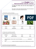 Sitesteensfilesmulticultural Britain - Exercises PDF
