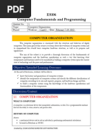 ES106-CFP-Module 1 - Computer Organization