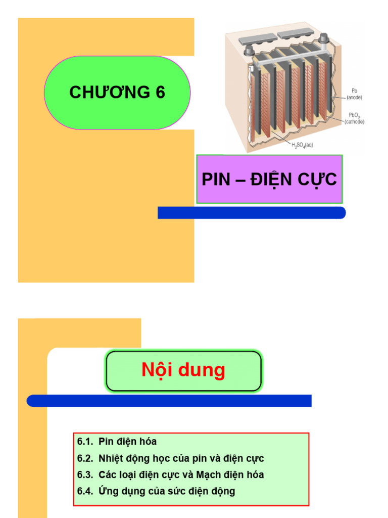 Pin điện hoá hay | PDF