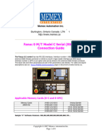 Silo - Tips - Fanuc 0 M T Model C Serial rs232 Connection Guide