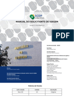 SCDP - Manual Solicitante de Viagem - Novo Modelo - Finalizado - Versão 1.0