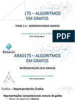 Tema 1.3 - Ara0175 - Representa o de Grafos