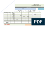 Transaction Analysis Global Grocer 1-9 SV