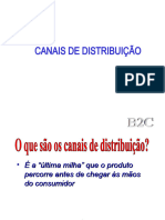 Canais de Distribuição