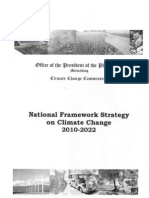 National Framework Strategy On Climate Change 2010 - 2012