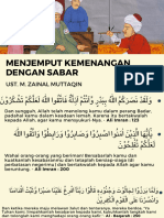 Menjemput Kemenangan Dengan Sabar