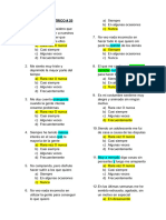 Test Psicometrico # 20 Resuelto