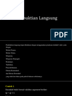 Pertemuan 13 Pembuktian Langsung Dan Tidak Langsung