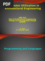 ARE - 510 - 6 - Programming and Languages