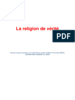 FR Religion de Verite
