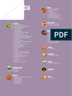 Lista de Alimentos
