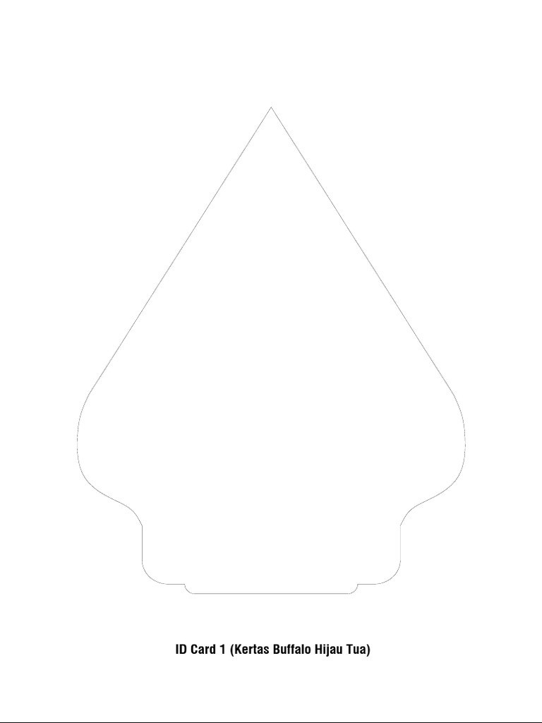 Template ID Card (A4) PDF