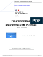 Programmations Programmes 2016 Archives - A752