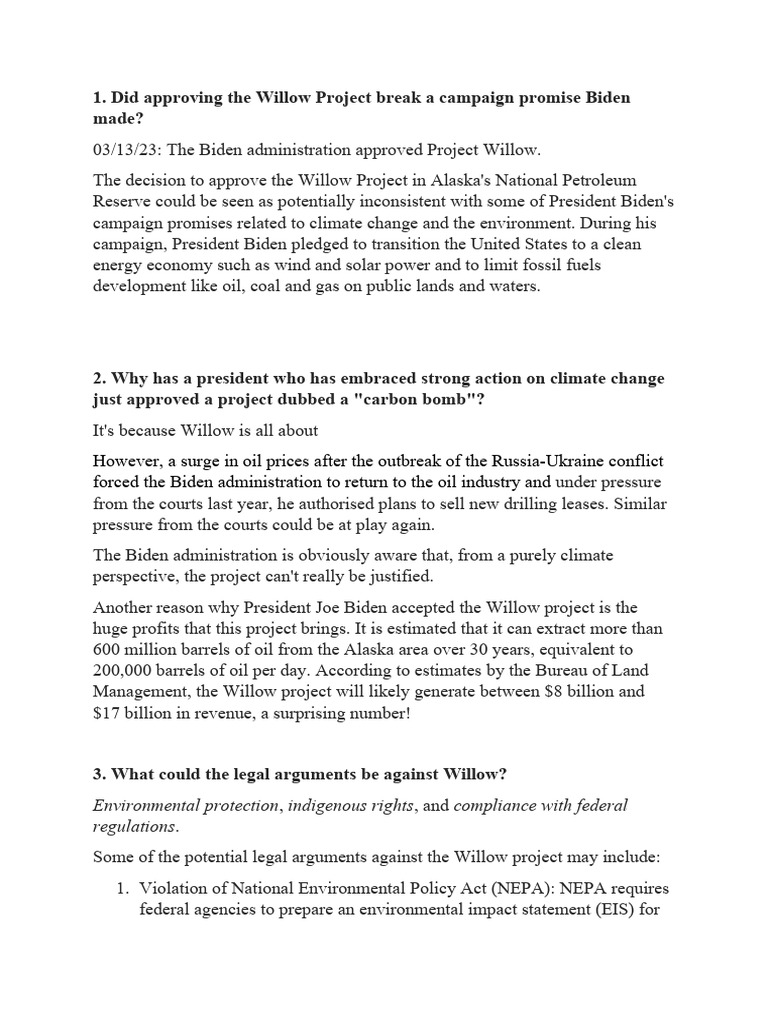 political-issues-surrounding-the-willow-project-pdf-environmental