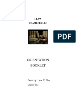 Orientation Booklet
