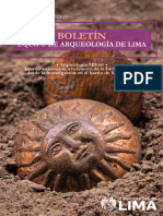 Boletín Equipo de Arqueología de Lima # 01