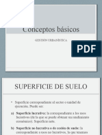 Concpetos Basicos de Urbanismo