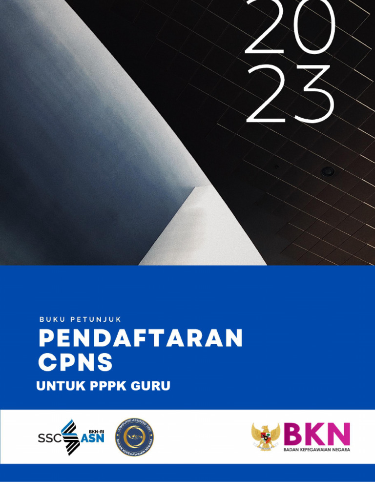 Buku Panduan Pendaftaran Sscasn PPPK Guru 2023 | PDF
