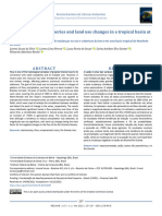 (Silva Et Al 2022) Trend in Hydrological Series and Land Use Changes in A Tropical Basin at Northeast Brazil