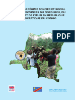 Analyse Du Regime Foncier Est de La RDC