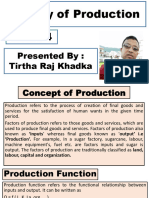 Theroy of Production
