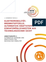 NPM AG 2 Elektromobilität Brennstoffzelle Alternative Kraftstoffe Einsatzmöglichkeiten Aus Technologischer Sicht