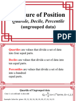 Measure of Position