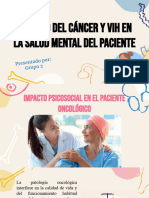 Impacto Del Cáncer y VIH en La Salud Mental