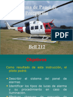Panel Anunciador Bell 212