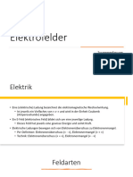 Physik Zusammenfassung Elektrofelder PDF