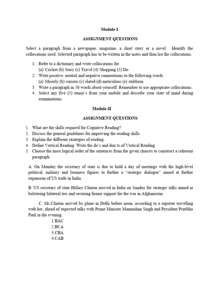 ECD Assignment Questions | PDF | Politics