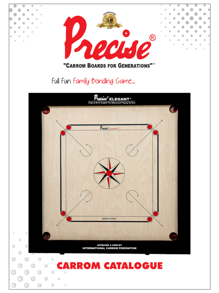 Deluxe Elegant Carrom Boards Collection | PDF