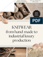 Knitwear-From Hand Made To Industrial Production