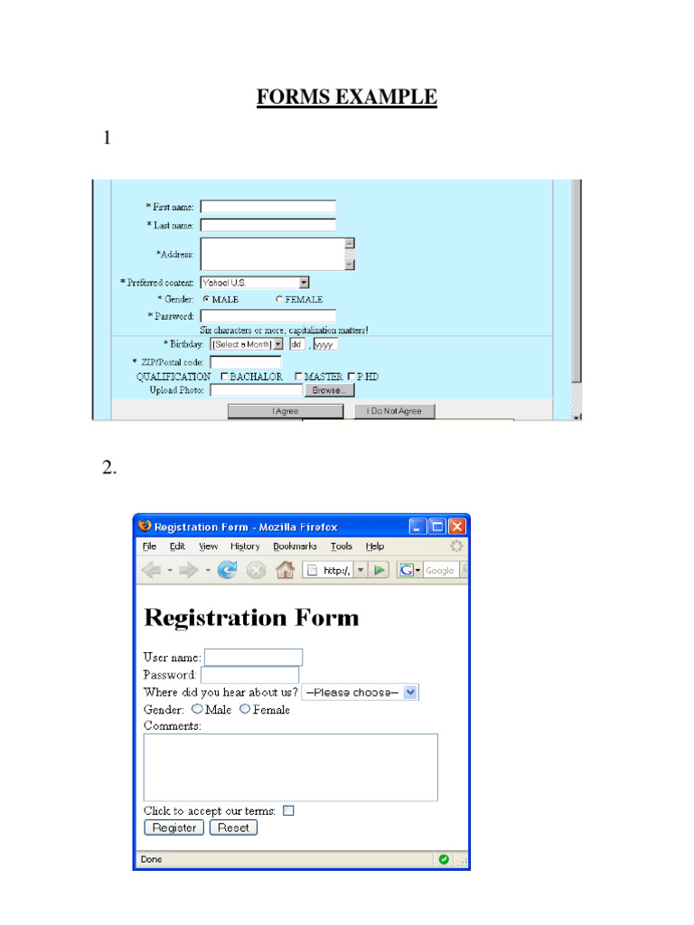 Form Assignment | PDF