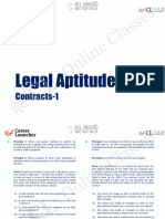 Contract Law Practice Sheets by CL