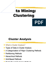 Data Mining: Clustering