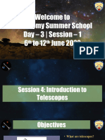Introduction To Telescopes