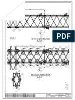 Top View of Lattice Framework Part 2 of 2 Tower - 2: Section M-M