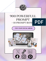 1000 Prompts For Your Social Media