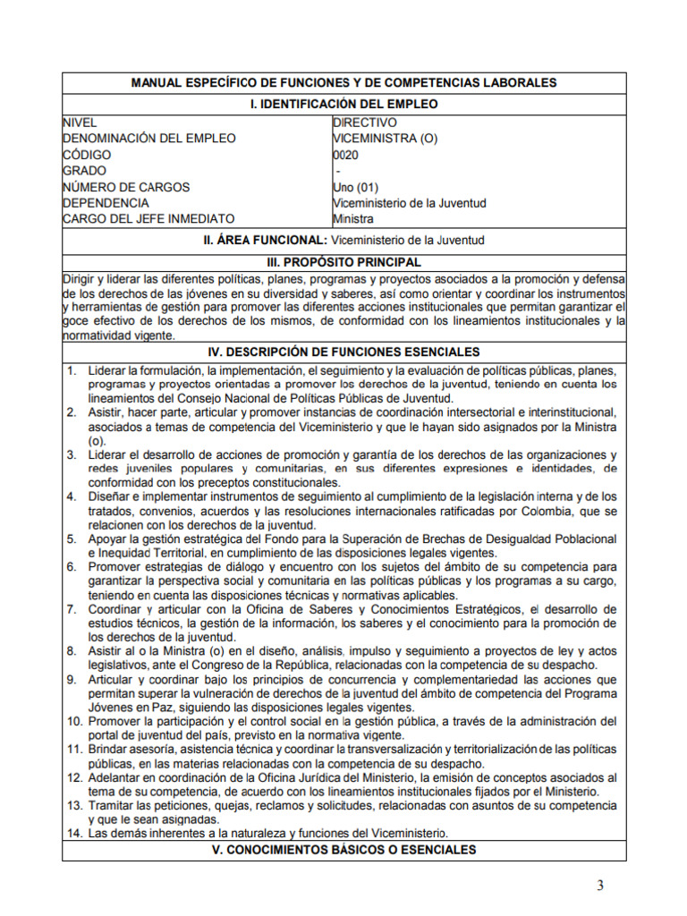 Manual de Funciones | PDF