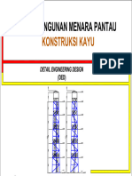 Ded Menara Pantau Konstruksi Kayu