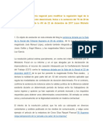 Límites A La Autonomía Negocial para Modificar La Regulación Legal de La Contratación de Duración Determinada