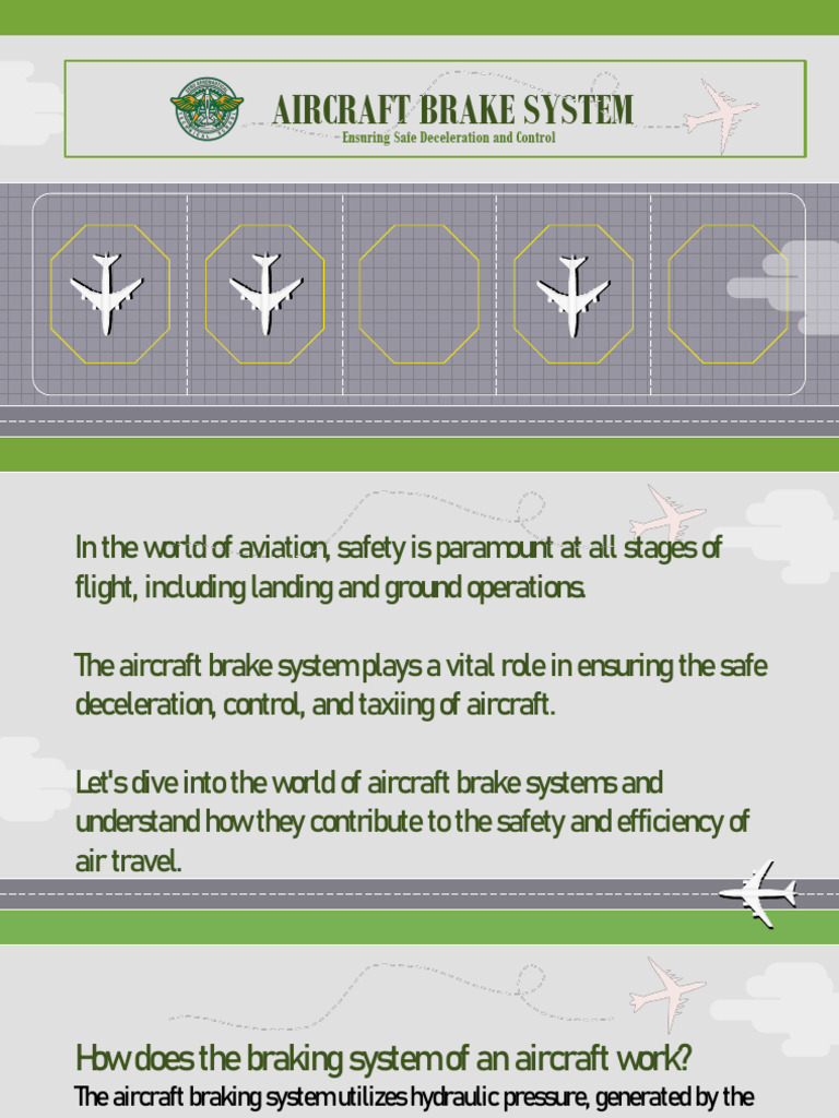 Aircraft Brake System Overview | PDF | Brake | Aircraft