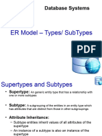 Lec 9 Subtypes ER