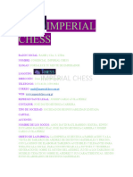 Imperial Chess Logistica