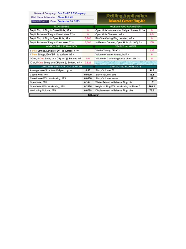 Balanced Cement Plug PDF