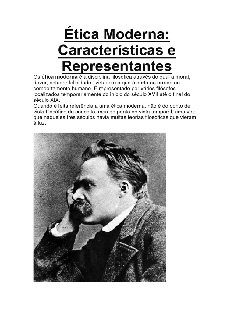 Ética Na Modernidade | PDF | Utilitarismo | Moralidade