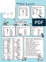 Plural Nouns Rules Worksheet