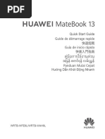 Huawei Matebook 13 Quick Start Guide - (Wrtb-wfe9&Wah9l, 01, En-Us) 2