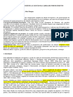 SWEENEY, E. GRANT, D. B. MANGAN, D. J. 2017 STRATEGIC ADOPTION OF LOGISTICS AND SUPPLY CHAIN MANAGEMENT - Traduzido